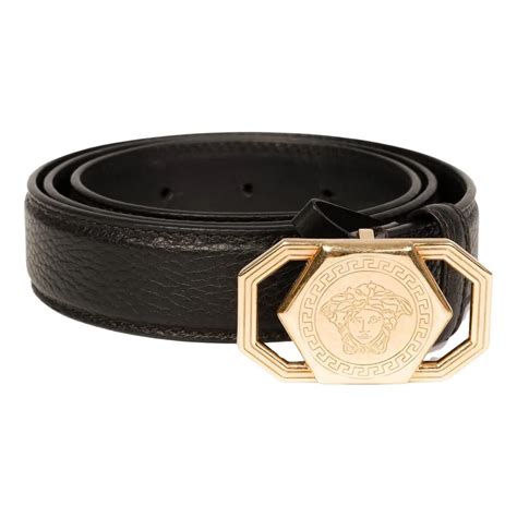 versace palazzo medusa leather belt|Versace belt size chart.